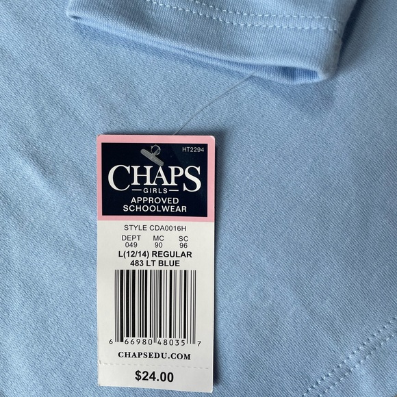 Bundle of Light Blue School Uniform Tops Size Large NEW WITH TAGS - Picture 4 of 11